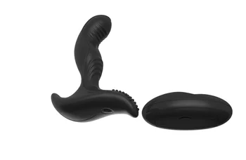 Uzlādēšana caur USB bezvadu tālvadības pulti, vibratoru prostatas massager masturbācija silikona butt plug sievietes anālā rotaļlieta pieaugušo spēle