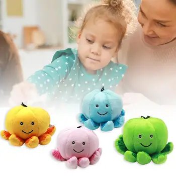1pc Radošo Astoņkāji Plīša Rotaļlietas Jauki Skan Plīša Lelle &Pildījumu Mazo Plīša Rotaļlietas Bērniem, Bērnu Dāvanas
