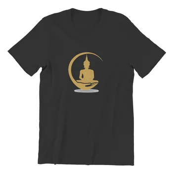 Buda Budas sēdēt T-Krekls, Kokvilna Spēles, Smieklīgi Anime Lielgabarīta Vīriešu Apģērbu 22646