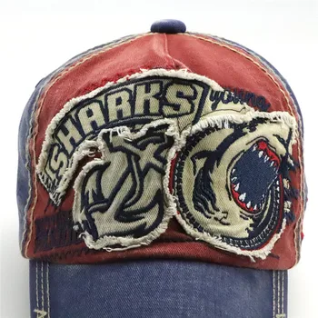 Xthree Jaunu Mazgā Beisbola Cepure, Kas Aprīkoti Klp Snapback Cepure Vīriešiem Kaulu Sieviešu Gorras Gadījuma Casquette Izšuvumi Haizivs
