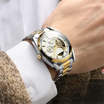 TEVISE International fashion vīriešu mehāniskās skatīties pulkstenis ūdensizturīgs biznesa skatīt mehāniskā automātiskā skatīties modes rokas pulksteņi