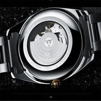TEVISE International fashion vīriešu mehāniskās skatīties pulkstenis ūdensizturīgs biznesa skatīt mehāniskā automātiskā skatīties modes rokas pulksteņi