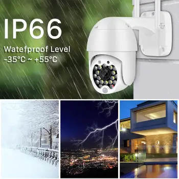 Super Mini 1080P PTZ Kameru, Auto Izsekošana 2MP 4X Tālummaiņas Mākonis Bezvadu Speed Dome Kameras Mājas Drošības CCTV Wifi IP Kamera Outdoor