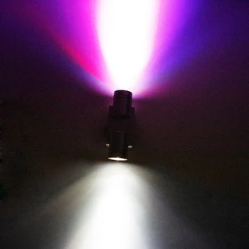 2 Krelles, Sienas lampas, gaismas Sconce 2W 6W LED Alumīnija Spuldzes astigmatisms Atmosfēru gaismas Izcelsmes KTV Bārs Svētku Dekori VR