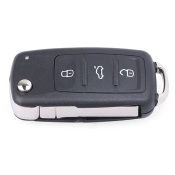 KEYECU Keyless-Go Tālvadības Atslēgu 315MHz ID48 Čipu Piekariņu Volkswagen 2011-2017 (Modeļiem ar Prox) P/N: NBG010206T 5K0 837 202 AK