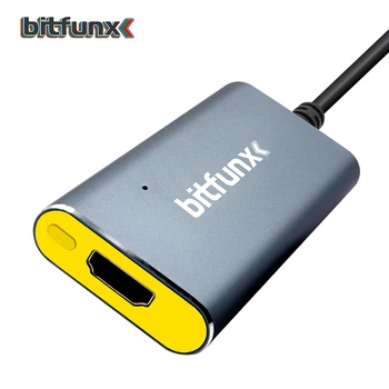 Bitfunx 2X HDMI Līnijas Doubler Adapteris Pārveidotājs Nintendo 64 N64 NVE SFC NGC S-video/Composite HDMI