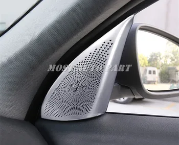 Alumīnija sakausējuma Sānu Pīlārs Audio Skaļrunis Apdares Segumu BMW X1 F48 2016-2019 Car accesories interjera Automašīnu dekorēšana