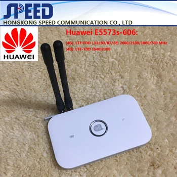 Huawei E5573 E5573s-606 CAT4 150M 4G WiFi Rūteris, Bezvadu Mobilo WiFi +2gab 4g antena