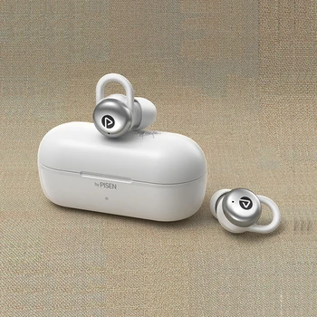 TWS Mini Bluetooth Bezvadu Austiņu Touch Kontroli HiFI Sporta Ūdensizturīgs Stereo Bezvadu Earbuds ar Uzlādes Lodziņā Mic