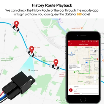 Jaunāko Versiju MV720 Relejs GPS Tracker Tālvadības pults Anti-theft GSM Locator Anti-theft Uzraudzības GPS Tracker Modernizētas LK720
