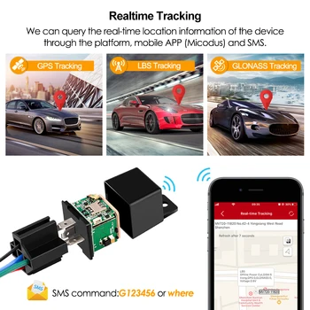 Jaunāko Versiju MV720 Relejs GPS Tracker Tālvadības pults Anti-theft GSM Locator Anti-theft Uzraudzības GPS Tracker Modernizētas LK720