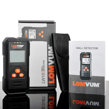 LOMVUM daudzfunkcionālu Digitālo Metāla Sienas Detektoru Vadu Koka AC Sprieguma Dzīvot Rokas LCD Ekrāns Stud Meklētājs