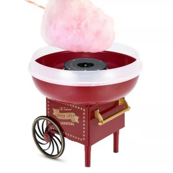Retro Tramvaju Kokvilnas Candy Mašīna Modes Mini Candy Floss Maker Lietošanai Mājas Apstākļos Countertop Elektriskā Bērnu Radošo Candy