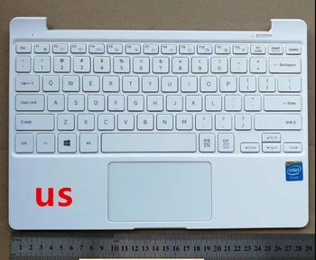 ASV/korejiešu izkārtojums, Jauns klēpjdators tastatūra ar touchpad palmrest Samsung NT 110S1J 110S1K balts
