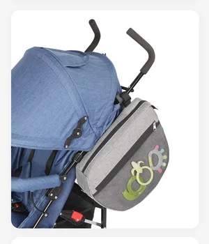 Bērnu ratiņkrēslu soma Bērnu autiņbiksīšu mugursoma sport Ratiņus Grozs Pudeli Autiņbiksīšu Soma, Neilona Jaundzimušo Autiņbiksīšu Soma