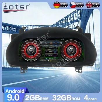 AOTSR Android 9.0 Auto LCD Klastera instruments multimedia paneļa Modifikāciju 