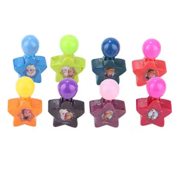 8pcs/komplekts Disney Princess Bērnu Nagu laka Set 8 Krāsu Nagu Mākslas Rotaļlietas Ielīmējiet Ūdenī Šķīstoši Krāsu, Ātri Spēlēt Māja Manikīrs Rotaļlietas