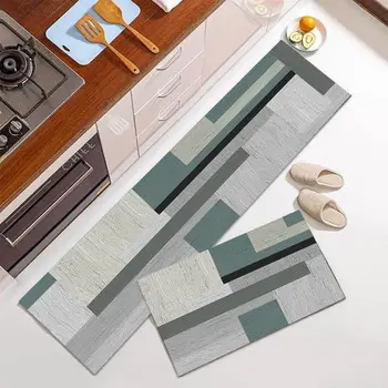Virtuves Mat Ilgi, Guļamistaba Ieejas Doormat 3D Modeli Mājas Grīdas Apdare, Dzīvojamā Istaba Paklāju Vannas istabā, neslīdošs Paklājs