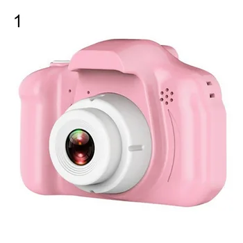 2 collu Mini Kameras Kids Izglītojošās Rotaļlietas HD Ekrāns USB Videokamera Uzlādējams Digitālās Fotokameras Kids Izglītojošās Rotaļlietas Dzimšanas dienas Dāvana