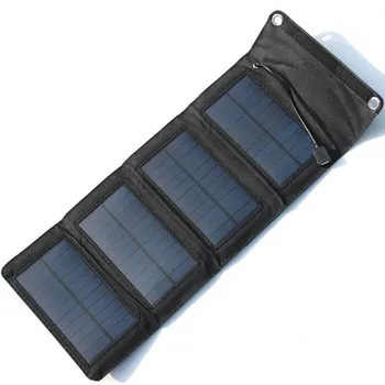 Locīšanas Saules Paneļu 5V 20W 30W USB Akumulatoru Lādētāja Komplekts Pilnīgs Jauda Banka Smart Tālrunis Portatīvo Salokāms Uzlādējams Kempings
