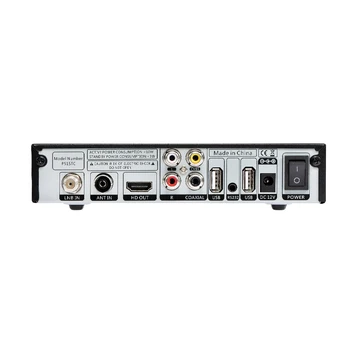 GTMEDIA V7 PLUS DVB-S/S2+T/T2 TV Ciparu Uztvērējs Atbalsta H. 265/HEVC PowerVu DRE & Biss atslēgas Dekoderi