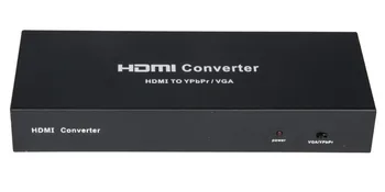 HDMI, Komponentu YPbPr & VGA video Converter Adapteris Pārvērst 1080p hdmi, VGA/Ypbpr+R/L/SPDIF VIDEO Audio RCA L/R PC TV