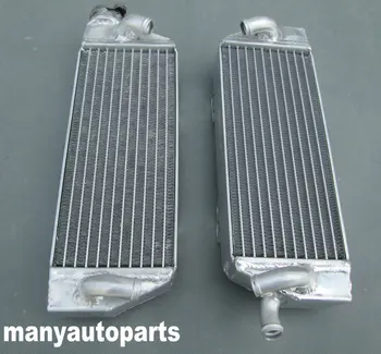 Pa kreisi ar labo Alumīnija radiatoru, par KTM SX250 2003 2004 2005 2006 03 04 05 06