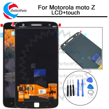 2560*1440 Par Motorola MOTO Z lcd Droid Izdevums XLTE XT1650 xt1650-03 LCD Displejs, Touch Screen Digitizer Pilnu komplektu + instrumenti