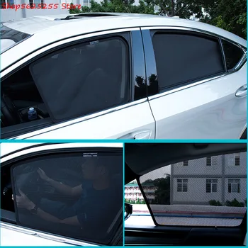 Auto Saulessargs Priekšējā Aizmugurējā Loga Saules Anti-moskītu Sieti, par Changan Eado 2016 2018 2019 2020 2021 Piederumi