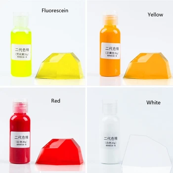 24 Krāsu Liela Pudele 30ml Sveķu Pigmentu Komplekts Caurspīdīga Epoksīda UV Sveķu krāsas Krāsu Pigmentu Krāsvielas Fedings Izturība