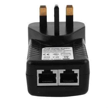 24VDC 1A 24W POE (Power on Ethernet) Inžektors, lai CCTV POE IP Camera POE Switch Ethernet Strāvas Adapteris ES/UK/US/AU Plug pēc Izvēles