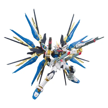 Bandai Gundam 1/144 RG Streiku Brīvība Mobile Suit Apkopot Modelis Komplekti Darbības Rādītāji Plastmasas Modeli rotaļlietas