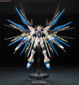Bandai Gundam 1/144 RG Streiku Brīvība Mobile Suit Apkopot Modelis Komplekti Darbības Rādītāji Plastmasas Modeli rotaļlietas