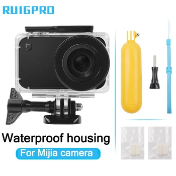 45M Niršanas Ūdensizturīgs Gadījumā Xiaomi Mijia 4K Mini Action Camera Gadījumā Vāks Mijia Mini Kameras aizsargkorpusu