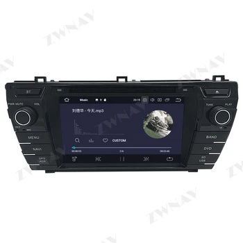 Android 10.0 4+64G screen Auto DVD Atskaņotājs, GPS Navi Toyota corolla 2013-2016 GPS Auto Radio Stereo Multimediju Atskaņotājs, Galvas Vienības