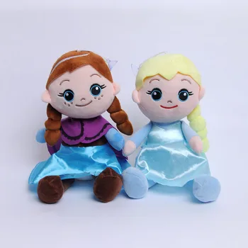 20cm Disney Saldēti 2 2019 Jaunu Filmu Feve Anna Elsa Princese sniegavīrs Pildījumu plīša lelle bērnu dzimšanas dienu mīksta plīša rotaļlietas