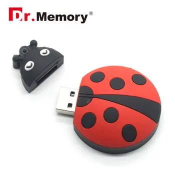 Cute Dzīvnieku, USB Zibatmiņas Diskus 16GB Multiplikācijas filmu Suns Pendrive 32GB Personalizētu 4GB 8GB Memory Stick Pen Drive I Flashdisk Funny Dāvanas