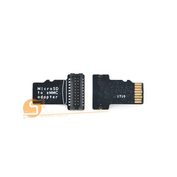 Sākotnējā EMMC modulis 8 GB ar microSD savukārt eMMC adapteris bezmaksas piegāde