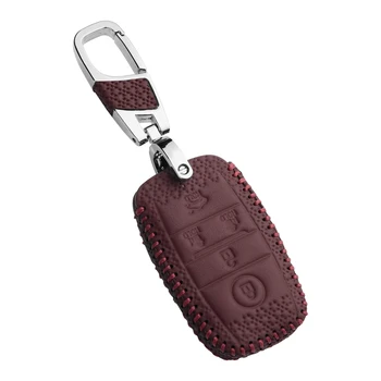 Galvenais Lieta, lai par kia Carnival Grand Sorento Sedona MPV keyless Tālvadības Vāks Keychain Nomaiņa Fob Auto Stils Keybags Shell
