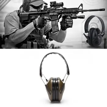 Tactical Force Austiņas Trokšņu Samazināšanas Salokāms Medību Šaušanas Austiņas Pret trokšņa Earmuff Dzirdes Aizsargs