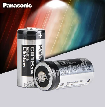2gab/daudz Oriģinālā Panasonic 123 3 v Litija Arlo Kameras Baterija CR123A CR17345 DL123A EL123A 123A