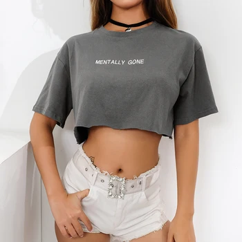 HEYounGIRL Raibs Mežģīnes Gadījuma Zaudēt Kultūru Top T Krekls Modes Cietā Īsām Piedurknēm T-krekls Sievietēm Vasarā Streetwear Kokvilnas Topi
