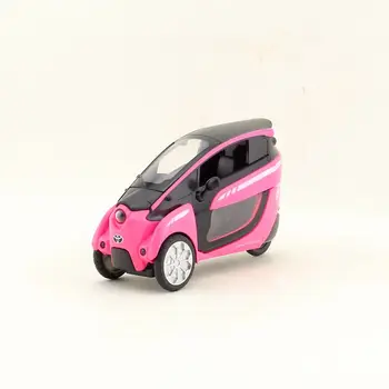 Lējumiem Rotaļlieta Modelis/TOYOTA I-Road Elektrisko Jaudu Tricikls Auto/Pull Atpakaļ/Sound & Light/Izglītības Ieguves/Dāvanu Bērniem