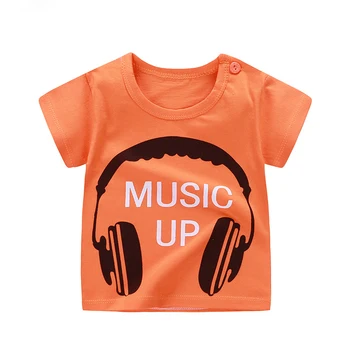 Vasaras zēns, meitene, baby kids t-krekls dūriens toddler bērnu drēbītes, cute apģērbs krekli modes kokvilnas karikatūra grafikas t krekls