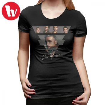 Tokio Hotel T-Krekls Tokio Hotel Logo Rēķinu T Krekls Grafiskais Moderns Sieviešu t Ielā Valkāt 100 Kokvilnas Violeta Dāmas Tee Krekls