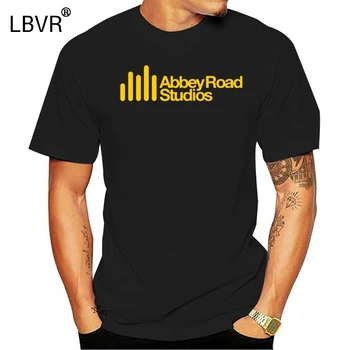 2019 Abbey Road Studios Gelb Haupt Logo NEU T-Krekls Mirst Rock Merch Hip-Hop Ikdienas Apģērbu