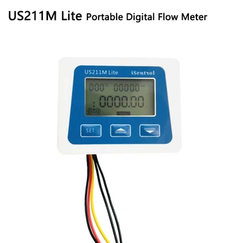 US211M Lite USN-HS10PBL 0.3-10 Ciparu Plūsmas Mērītājs 5V Plūsmas Lasītājs Savietojams ar visiem mūsu zālē ietekmi ūdens plūsmas sensors