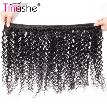 Tinashe Matu Brazīlijas Matu Aust Kūļi Remy Human Hair 3 Pakešu Piedāvājumus 8 - 28 Collu Dabas Krāsu Cirtaini Mati Kūļi