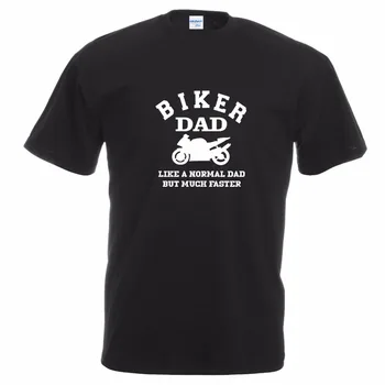 Augstas Kvalitātes Personības Funny Biker Tee Kreklu Tētis Tee T Motociklu Sacīkstēm Dāvanu Biker Motociklu Atdzist Newo Kakla T krekls