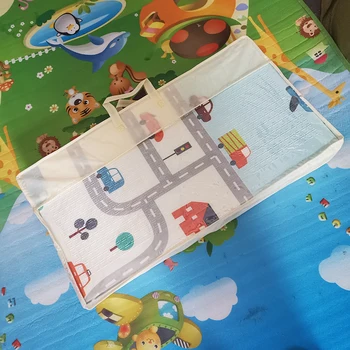 Gaismas Ūdensnecaurlaidīgs Salokāms Portatīvo Daudzfunkciju Grīdas Toddler Zīdaiņiem Paklāju Atgriezeniska Bērnu, Spēlēt Mat Double-Sided Lien Mat